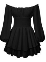 Women's Pleated Ruffle Jumpsuit - Image 5