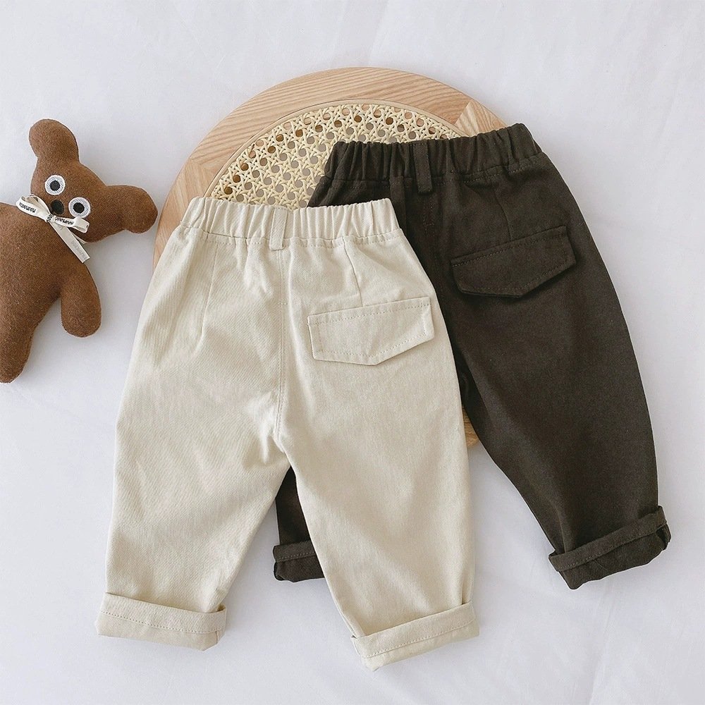 189180ce-cec4-400e-8004-7dd9d64757f9.jpg Kids Casual Cotton Pants - Image 1