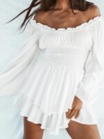 Women's Pleated Ruffle Jumpsuit