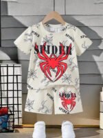 Men's children's clothing short-sleeved shorts T-shirt