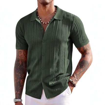 Mens Knitted Shirts