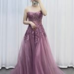 Strapless Evening Dress Long Gown