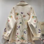 Embroidered Denim Jacket - Image 2
