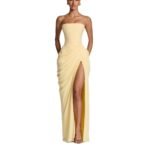 Belted evening gown - Image 5