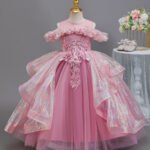 Children Sequin Princess Dress