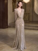 Heavy-embellished evening gown - Image 3