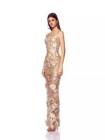 Elegant Lace Evening Gown - Image 3