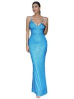 Sequined OffShoulder Evening Gown - Image 5