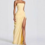 Belted evening gown - Image 4