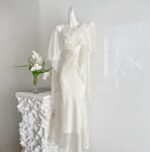 New Chinese Style 3D Embroidery, Flowing Cape Design, Evening Gown Long Dress - Image 5