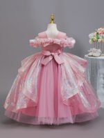 Children Sequin Princess Dress - Image 2