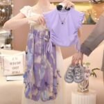 Girls Sleeveless Vest and Pants Two-Piece - Image 2