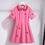 Girls Polo Shirt Dress - Image 3