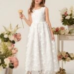 Girls Princess Lace Dress