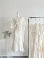 Embroidered Evening Gown