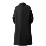 Double-Breasted Mid-Length Wool Overcoat - Image 5
