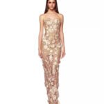 Elegant Lace Evening Gown