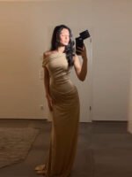 Elegant Sequin Bodycon Evening Gown