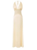 Elegant Hollow-Out Lace Evening Gown - Image 2