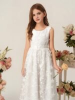 Girls Princess Lace Dress - Image 5