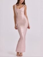 Women's fitted evening gown - Image 3